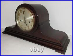 Antique Junghans Quarter Hour Westminster Chime Mantel Clock 8-Day