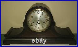 Antique Junghans Tambour 8 Day Westminster Chime Bracket Clock As-is Runs