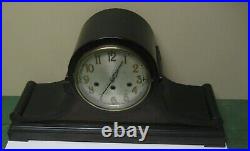 Antique Junghans Tambour 8 Day Westminster Chime Bracket Clock As-is Runs