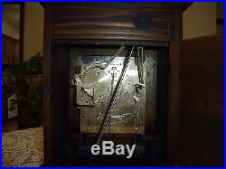Antique Junghans, Westminster Chime. 8 Day, Maple Bracket Clock-Wurttemberg-1911