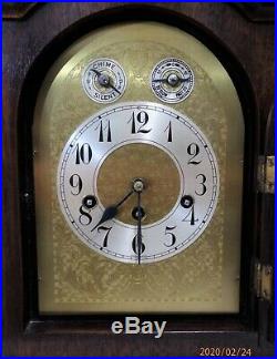 Antique Junghans Westminster Chime Clock Circa 1900