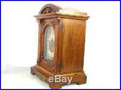 Antique Junghans Westminster Chime Mantel Bracket Clock