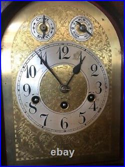 Antique Junghans Westminster Chime Mantel Clock Deco Style