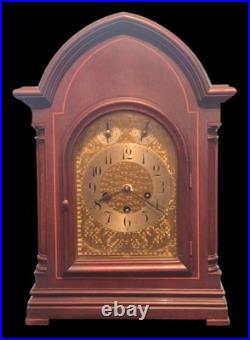 Antique Junghans Westminster Chimes Mantel Clock Germany LARGE AND BEAUTIFUL