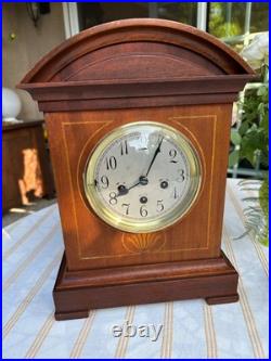 Antique Junghans Westminster Chiming Mantel Clock Germany