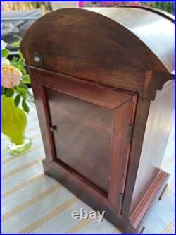 Antique Junghans Westminster Chiming Mantel Clock Germany