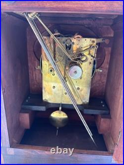 Antique Junghans Westminster Chiming Mantel Clock Germany