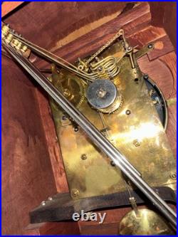 Antique Junghans Westminster Chiming Mantel Clock Germany