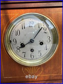 Antique Junghans Westminster Chiming Mantel Clock Germany
