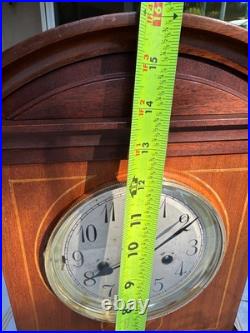 Antique Junghans Westminster Chiming Mantel Clock Germany