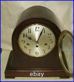 Antique Junghans Wurttemberg 8 Day Westminster Chime Bracket Clock #215 Working