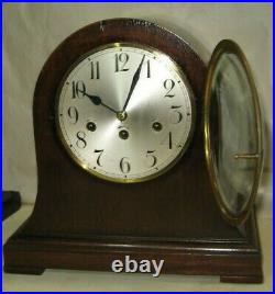 Antique Junghans Wurttemberg 8 Day Westminster Chime Bracket Clock #215 Working