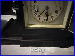 Antique Junghans Wurttemberg Mantle Clock Westminster Chime German