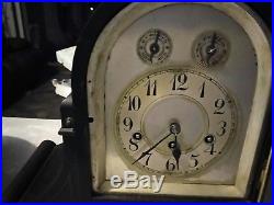 Antique Junghans Wurttemberg Mantle Clock Westminster Chime German