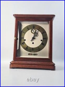 Antique Kieninger Triple Chime Musical 4 Glass Library Bracket Clock