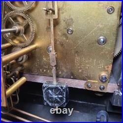 Antique Kienzle Black Forest Westminster Chime Clock Oversized Runs well