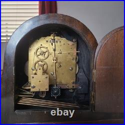 Antique Kienzle Black Forest Westminster Chime Clock Oversized Runs well