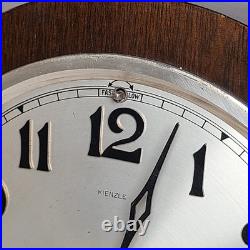 Antique Kienzle Black Forest Westminster Chime Clock Oversized Runs well