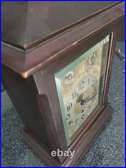 Antique Kienzle Bracket Mantel / Shelf Clock with Westminster Chimes German
