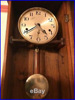 Antique Kienzle Foreign German Westminster Carillon Wall Clock