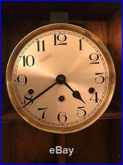 Antique Kienzle Foreign German Westminster Carillon Wall Clock