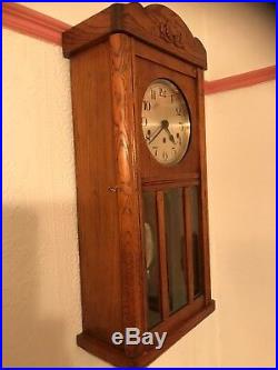 Antique Kienzle Foreign German Westminster Carillon Wall Clock