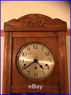 Antique Kienzle Foreign German Westminster Carillon Wall Clock