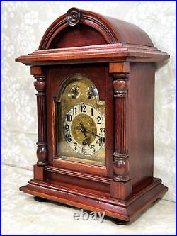 Antique Kienzle Mantel Clock Runs Strikes Chimes #39628 Westminster Chimes