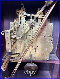 Antique Kienzle Mantel Clock Runs Strikes Chimes #39628 Westminster Chimes