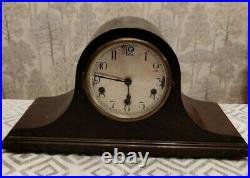 Antique Kienzle Westminster Mantel Clock 8Day Napoleon Hat Case Working