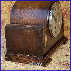 Antique Large Whittington Westminster Chime Art Deco Mantle Clock 1920s 1930s