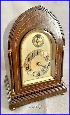 Antique M. Winterhalder & Hofmeier for J. E Caldwell & Co. Mantel Clock