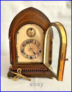 Antique M. Winterhalder & Hofmeier for J. E Caldwell & Co. Mantel Clock