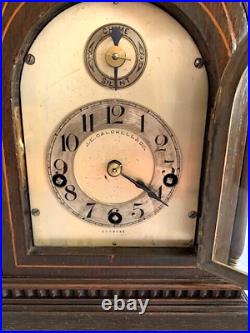 Antique M. Winterhalder & Hofmeier for J. E Caldwell & Co. Mantel Clock