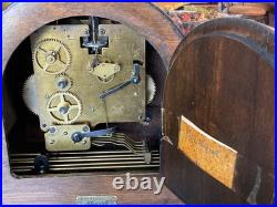 Antique Mantel Clock Kienzle German withkey Westminster Chime Key-wind