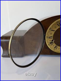 Antique Mantle Clock Art Deco German WESTMINSTER Chime Pendulum