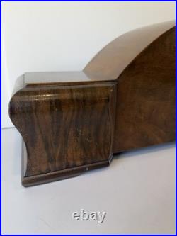 Antique Mantle Clock Art Deco German WESTMINSTER Chime Pendulum