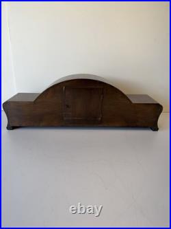 Antique Mantle Clock Art Deco German WESTMINSTER Chime Pendulum