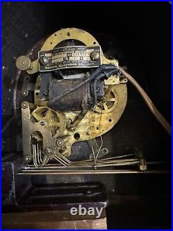 Antique Mantle Clock Revere, Sept 1926, Electron, Westminster