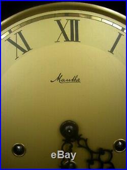 Antique Mauthe Westminster Chiming Wall Clock