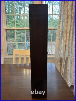 Antique New England clock wall Westminster Chimes Eight Day Spring Clock No. 234C