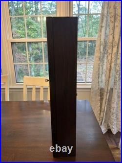 Antique New England clock wall Westminster Chimes Eight Day Spring Clock No. 234C