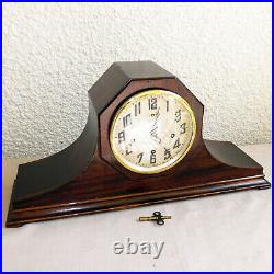 Antique New Haven Lincoln Mantle Clock Westminster Chime