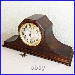 Antique New Haven Lincoln Mantle Clock Westminster Chime