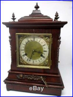 Antique New Haven Westminster Chime Bracket Mantel Clock