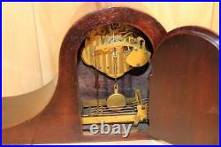 Antique New Haven Westminster Chime Clock Nice Condition