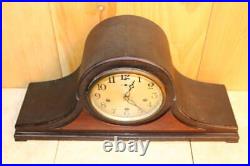 Antique New Haven Westminster Chime Mantle Clock Nice Condition