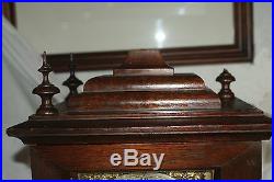 Antique New Haven Westminster Chime No 4 Clock 1910 Rare Double Mechanism /Runs