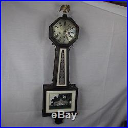Antique New Haven Westminster Chime Washington Model Clock 1923