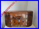 Antique Odo French westminster chime mantel clock (0487)